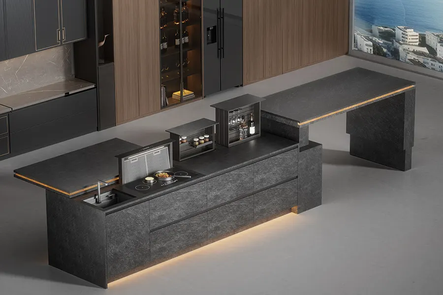 Revolutionizing Culinary Spaces-The Kitchen Island